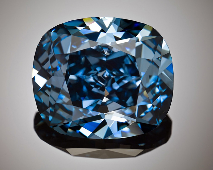 the 12.03-carat Blue Moon Diamond